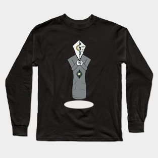 Sentient Extraterrestrial Figure Long Sleeve T-Shirt